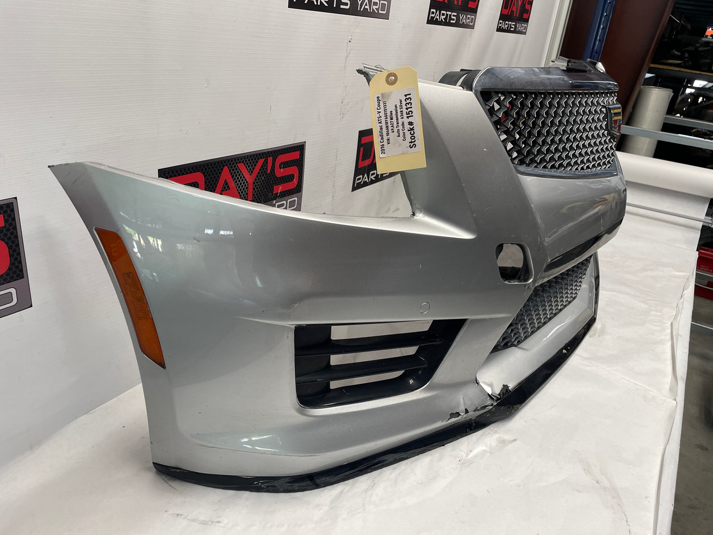 2016 Cadillac ATS-V Front Bumper Cover OEM - Day's Parts Yard