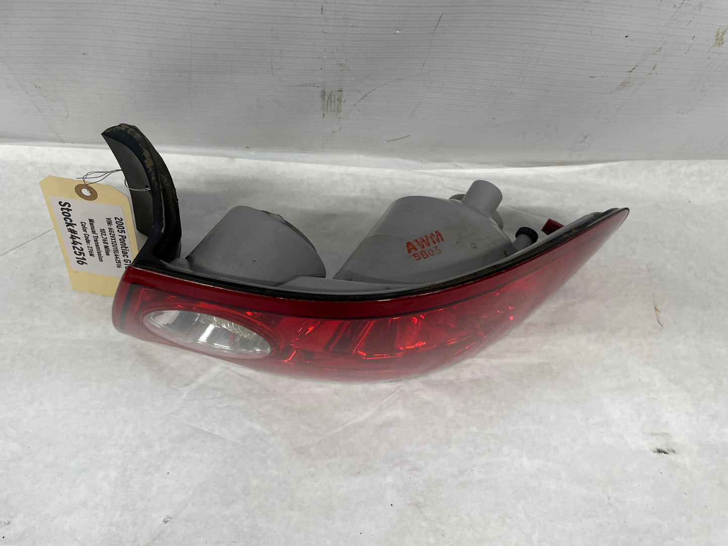 2005 Pontiac GTO RH Passenger Tail Light Taillight Lamp OEM - Day's Parts Yard