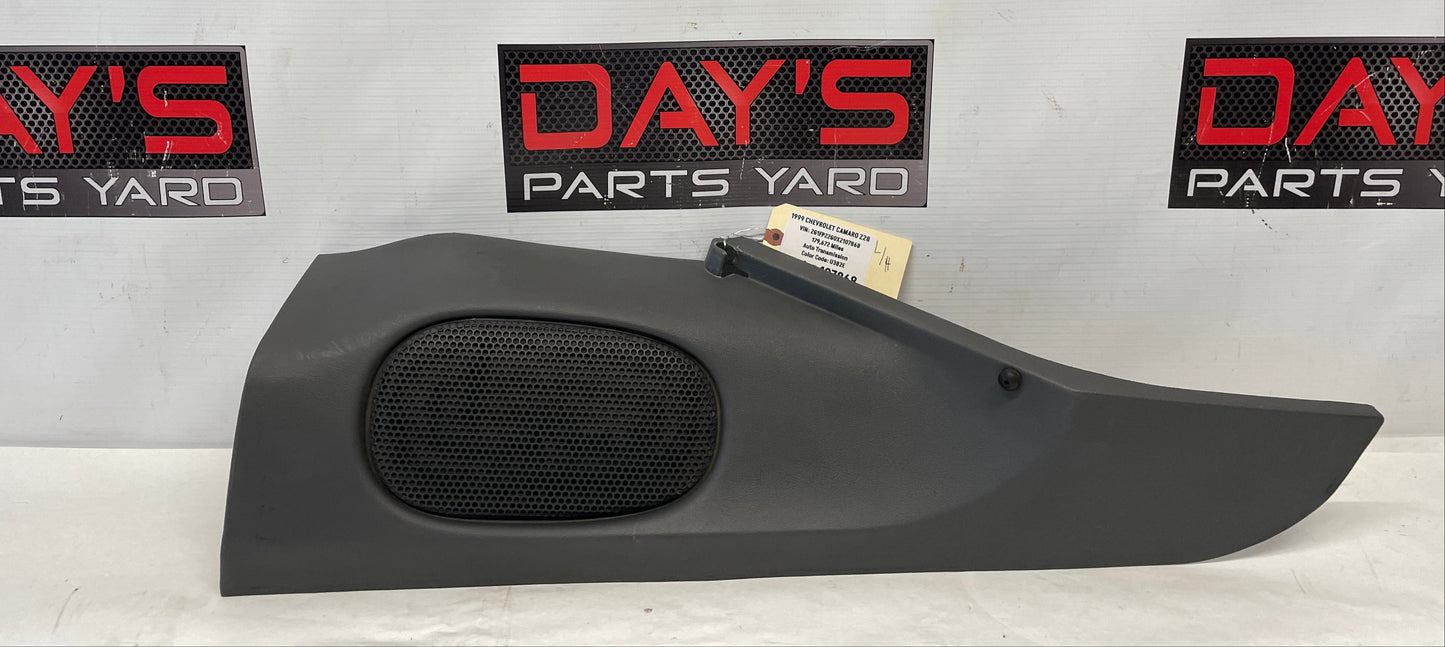 1999 Chevy Camaro LH Driver Rear Hatch Cargo Trunk Side Panel Trim Grey Gray OEM - Day's Parts Yard