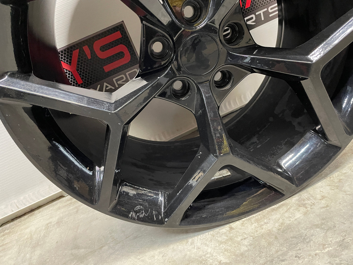 2015 Chevy Camaro SS 1LE Aftermarket Snoke Flake Wheel 20X11 - Day's Parts Yard