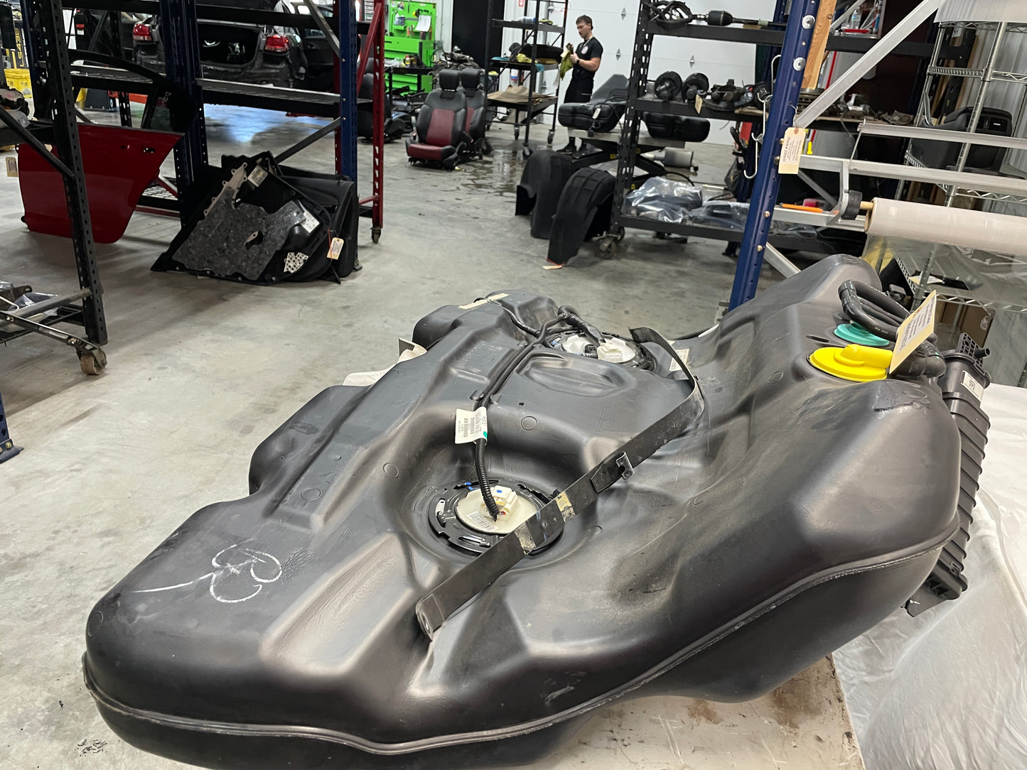 2017 Chevy SS Sedan Complete Fuel Gas Tank and Charcoal Canister OEM - Day's Parts Yard