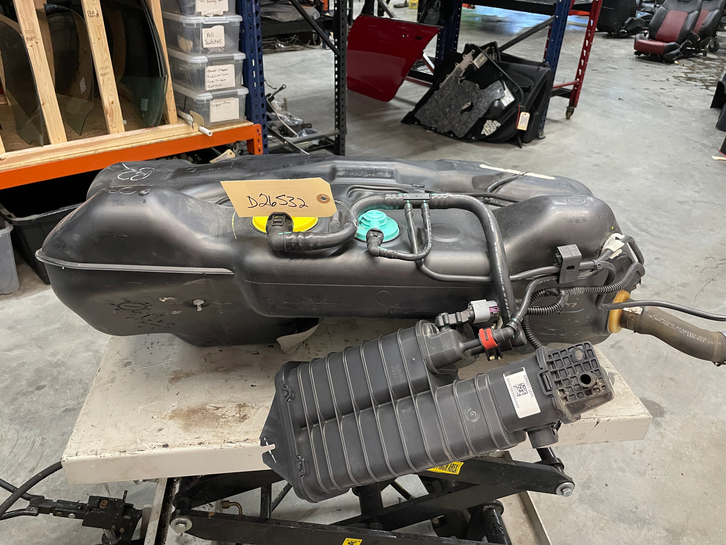 2017 Chevy SS Sedan Complete Fuel Gas Tank and Charcoal Canister OEM - Day's Parts Yard