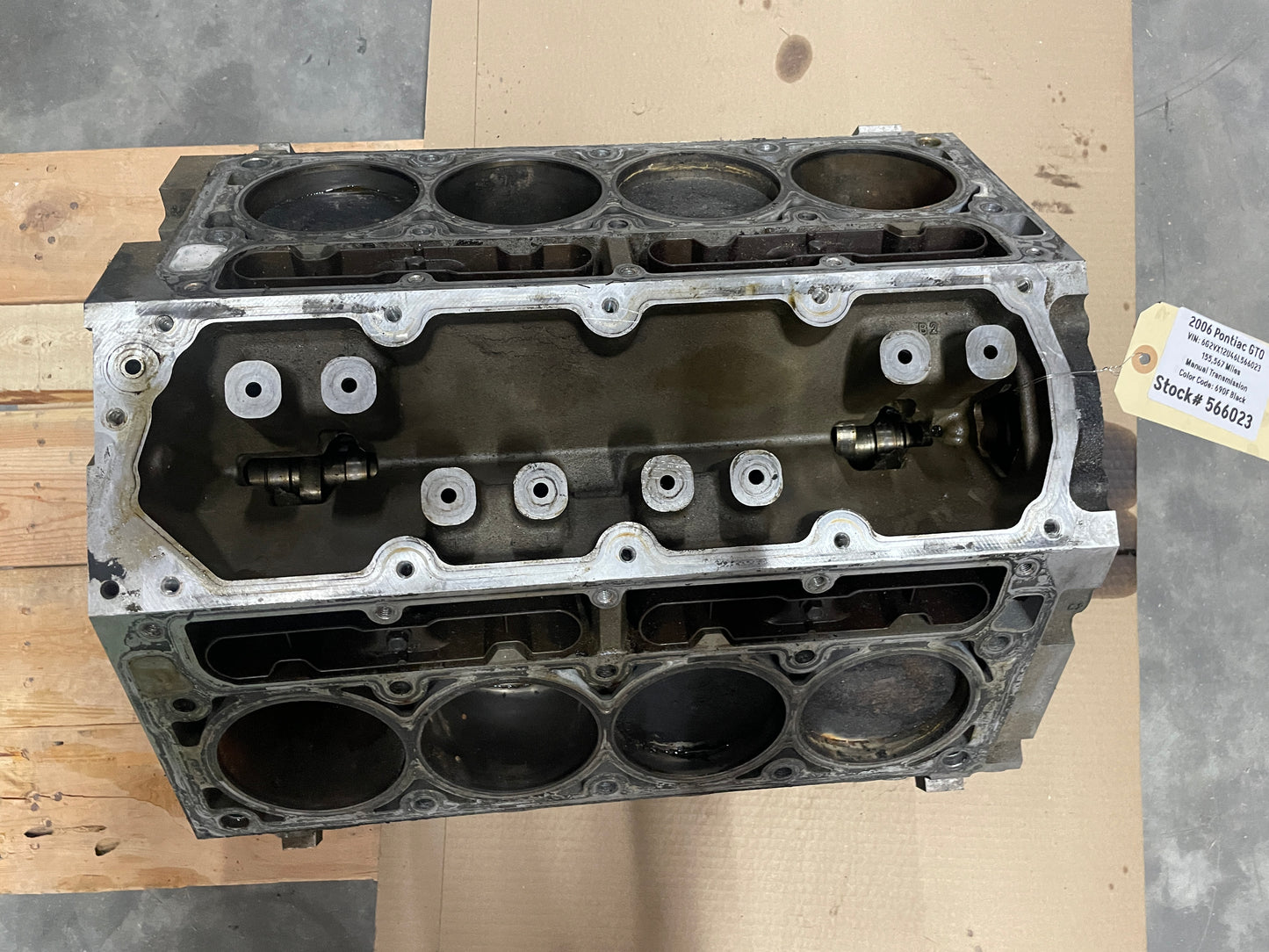 2006 Pontiac GTO 6.0L LS2 GEN IV 4 Short Block Engine Motor Core Rebuilder OEM - Day's Parts Yard