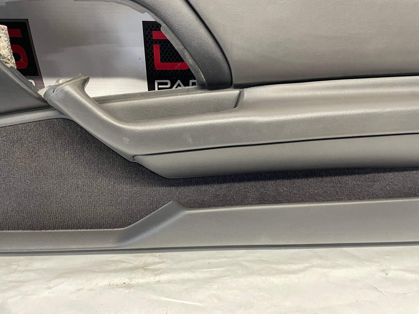 1999 Chevy Camaro Z28 RH Passenger Inter Door Panel Trim Leather Gray Grey OEM - Day's Parts Yard