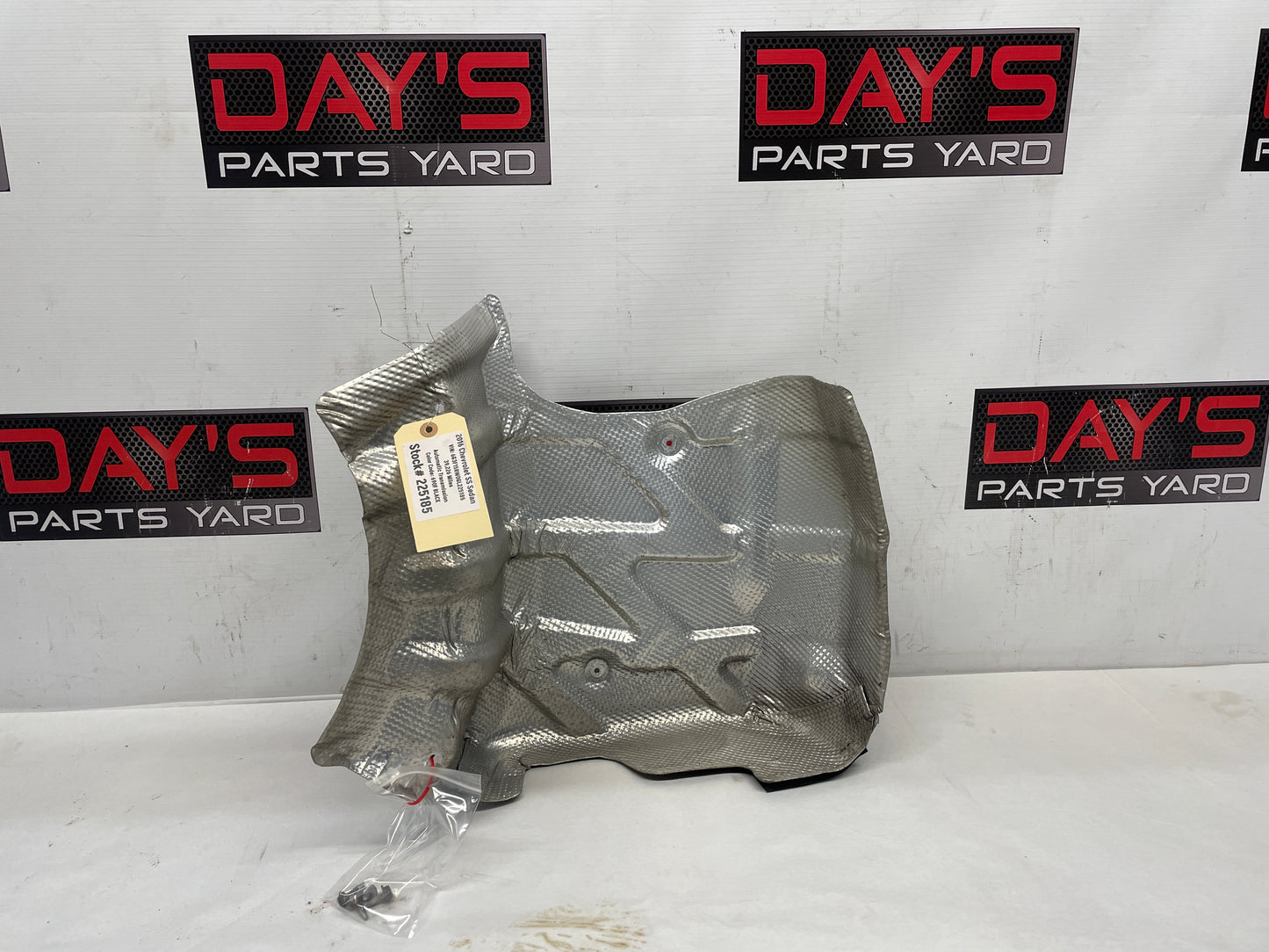 2016 Chevrolet SS Sedan RH Exhaust Muffler Heat Shield OEM - Day's Parts Yard