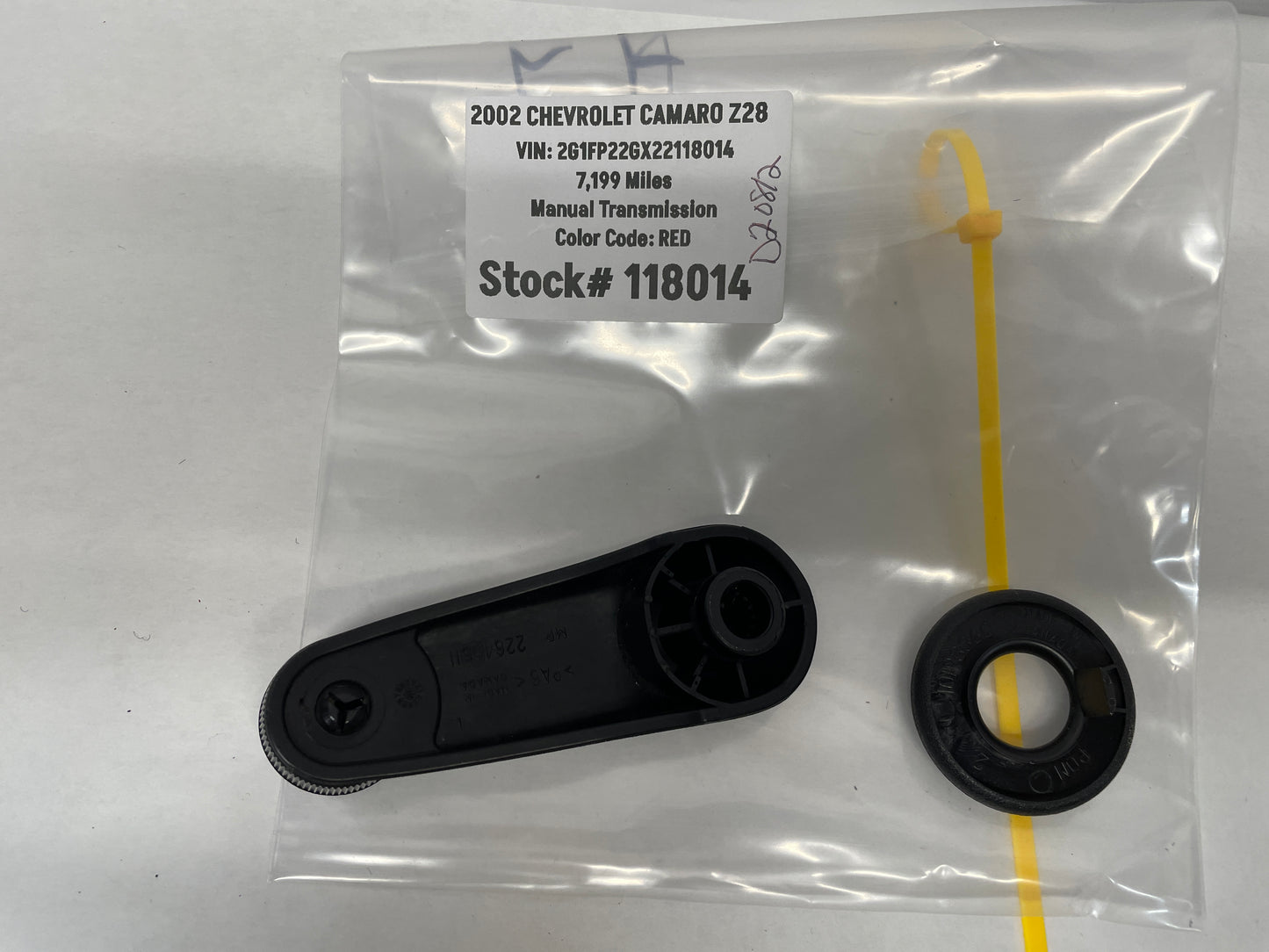 2002 Chevy Camaro Z28 Manual Door Window Crank Handle OEM - Day's Parts Yard