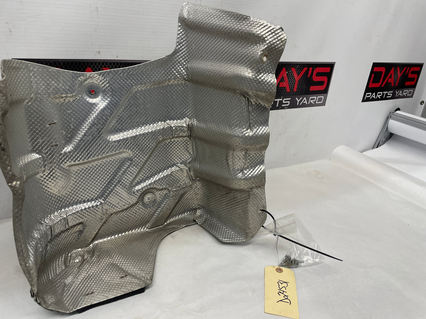 2016 Chevy SS Sedan LH Driver Exhaust Muffler Heat Shield OEM - Day's Parts Yard