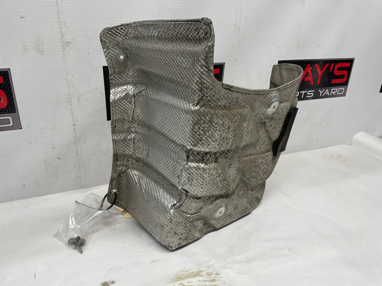 2016 Chevy SS Sedan LH Driver Exhaust Muffler Heat Shield OEM - Day's Parts Yard