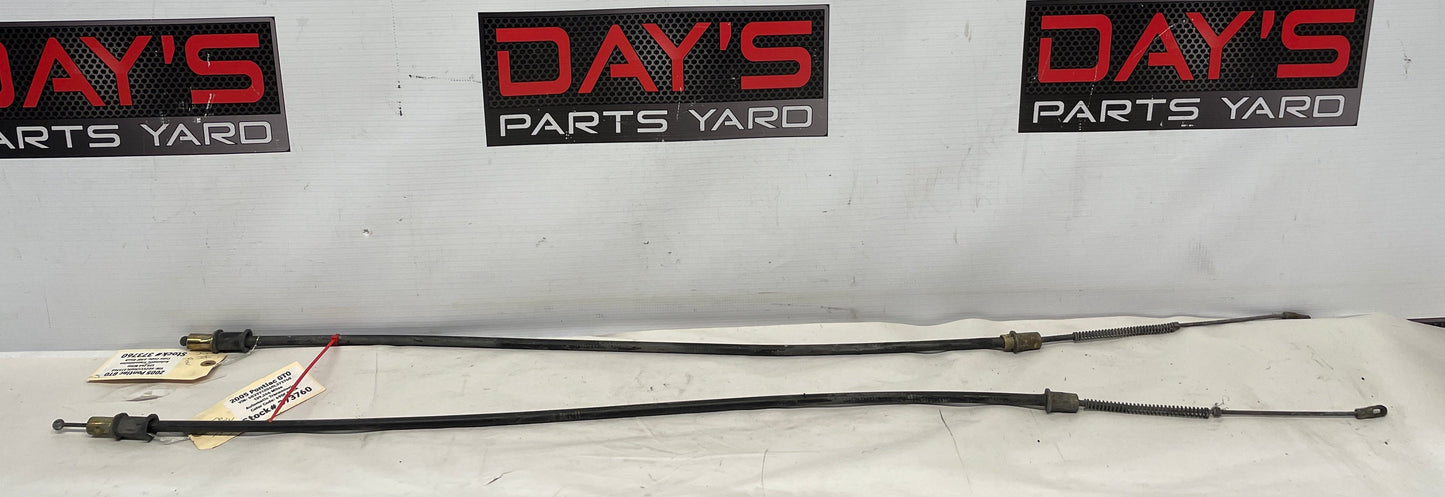 2005 Pontiac GTO Emergency Parking Brake Cables OEM - Day's Parts Yard