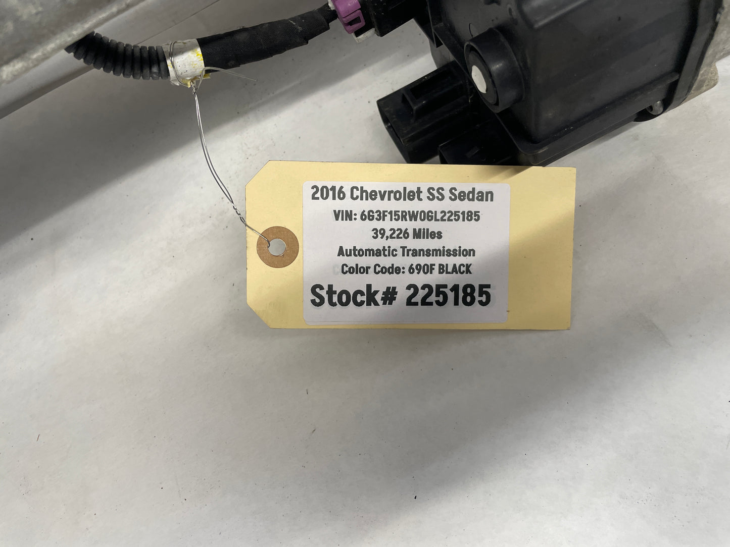 2016 Chevy SS Sedan Electric Power Rack and Pinion Steering Gear OEM - Day's Parts Yard