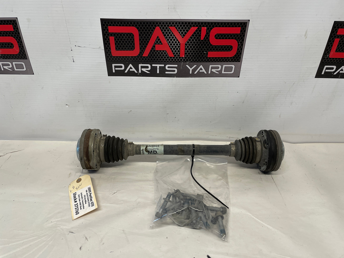 2005 Pontiac GTO Rear LH Driver CV Axle Half Shaft OEM - Day's Parts Yard