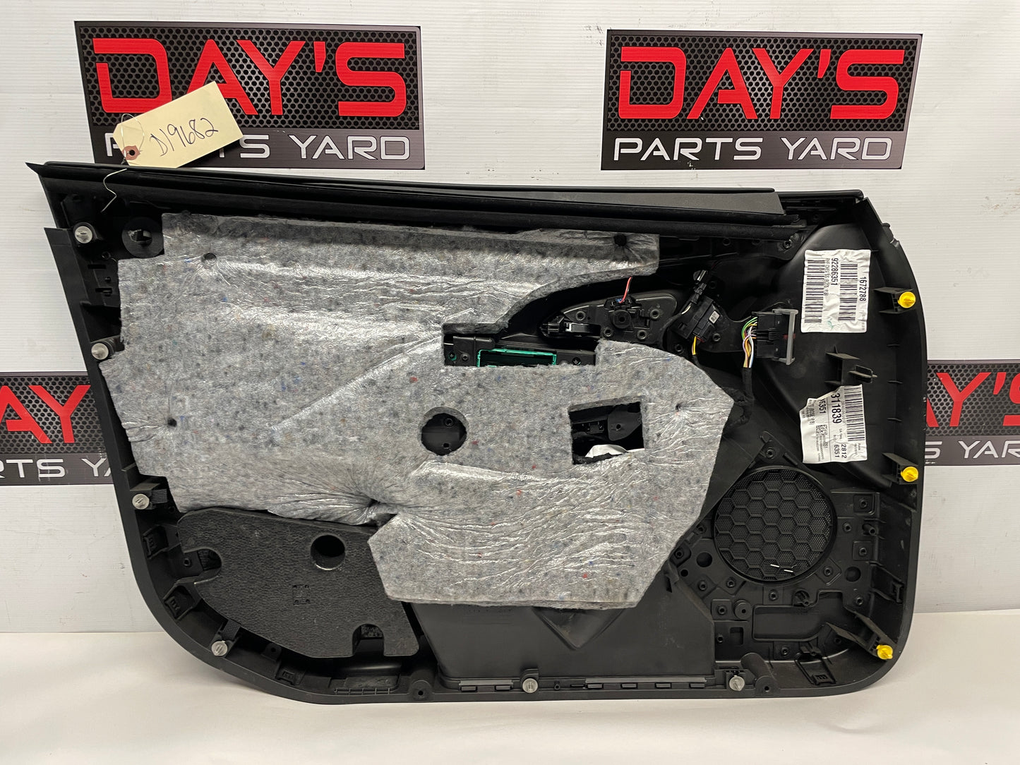 2017 Chevy SS Sedan RH Passenger Front Interior Door Panel OEM - Day's Parts Yard