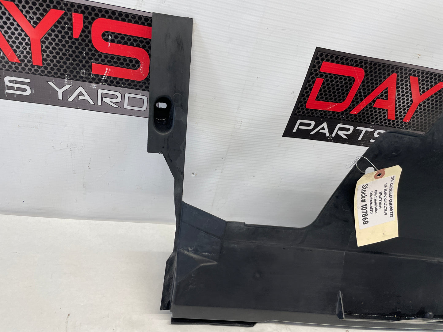 1999 Chevy Camaro Z28 Radiator Air Baffle Splash Shield OEM - Day's Parts Yard