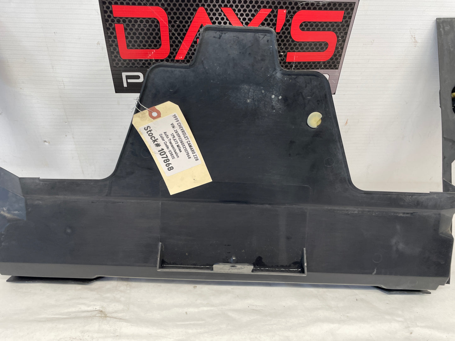 1999 Chevy Camaro Z28 Radiator Air Baffle Splash Shield OEM - Day's Parts Yard