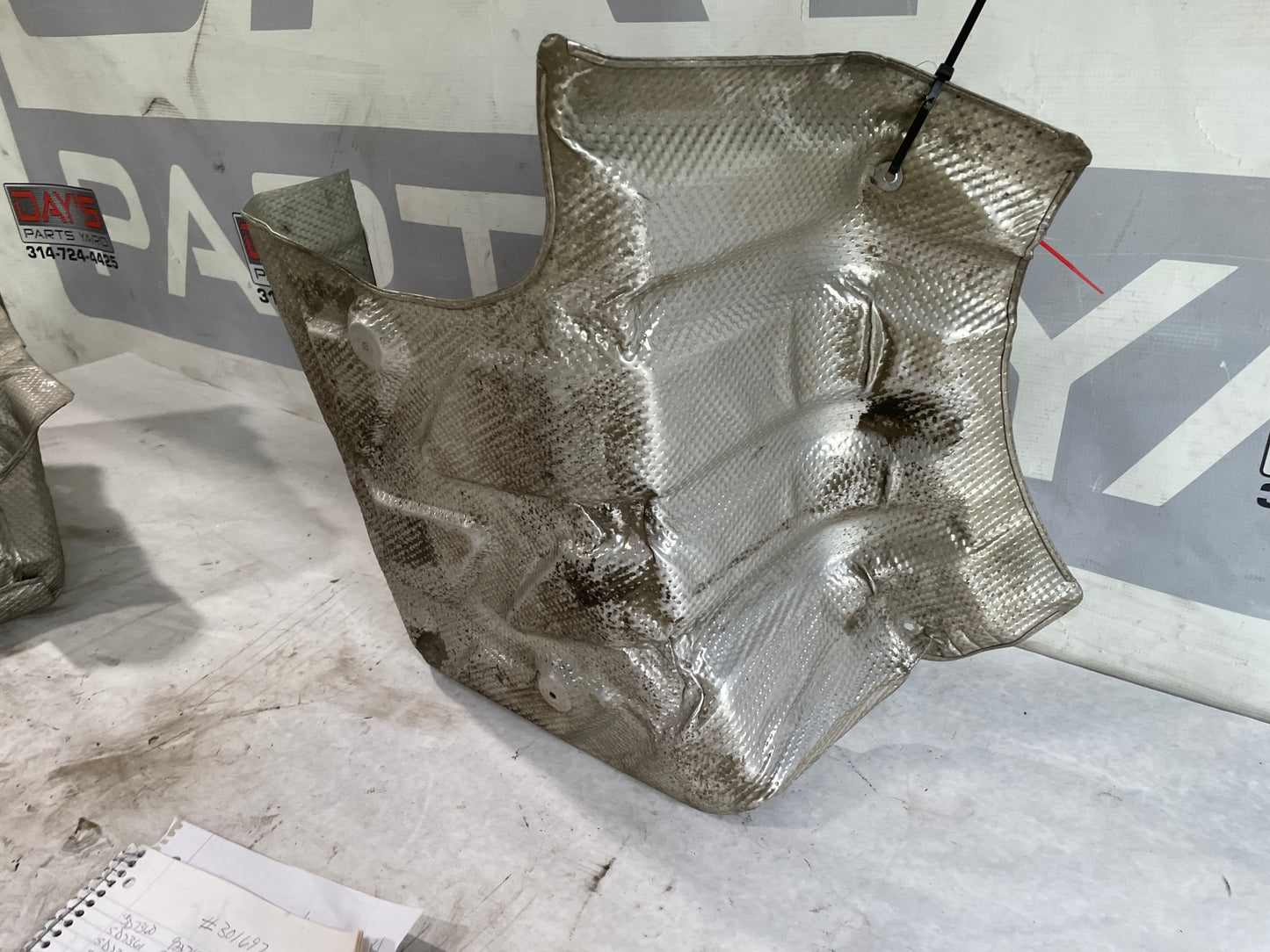 2017 Chevy SS Sedan RH Passenger Exhaust Muffler Heat Shield OEM - Day's Parts Yard