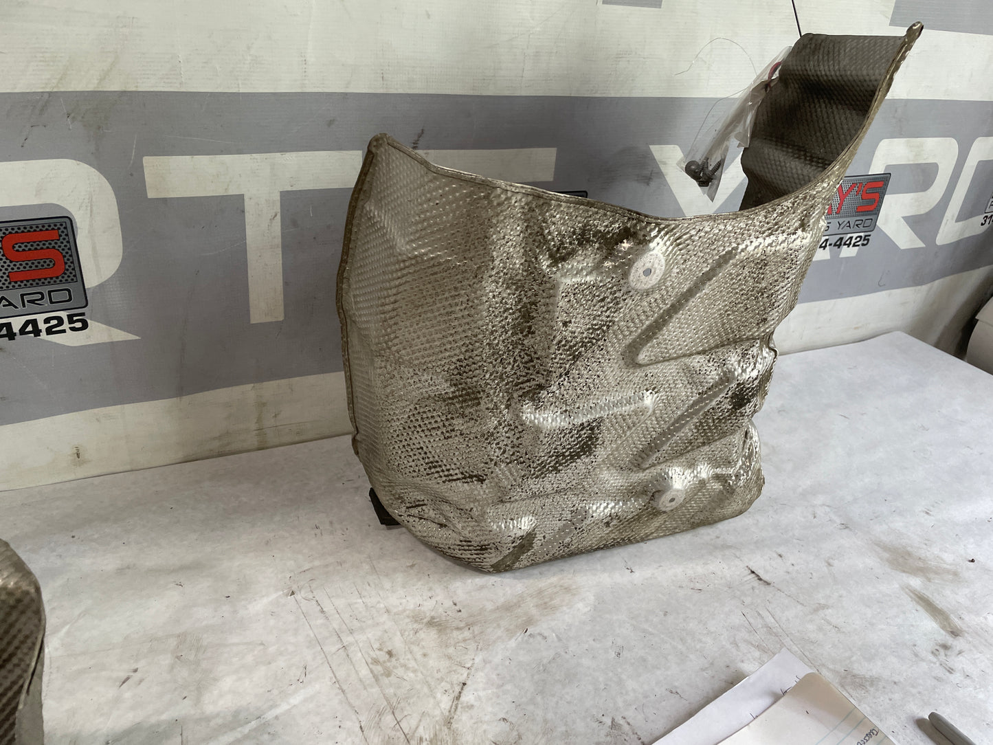 2017 Chevy SS Sedan RH Passenger Exhaust Muffler Heat Shield OEM - Day's Parts Yard