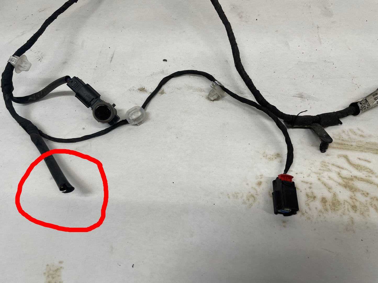 2016 Chevy SS Sedan Front Bumper Fog Lamp Light Wire Wiring Harness OEM - Day's Parts Yard
