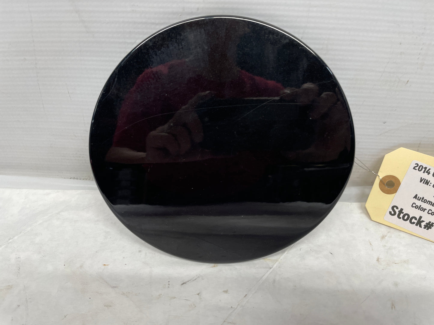 2014 Chevy SS Sedan Fuel Tank Gas Door Cover Black OEM - Day's Parts Yard