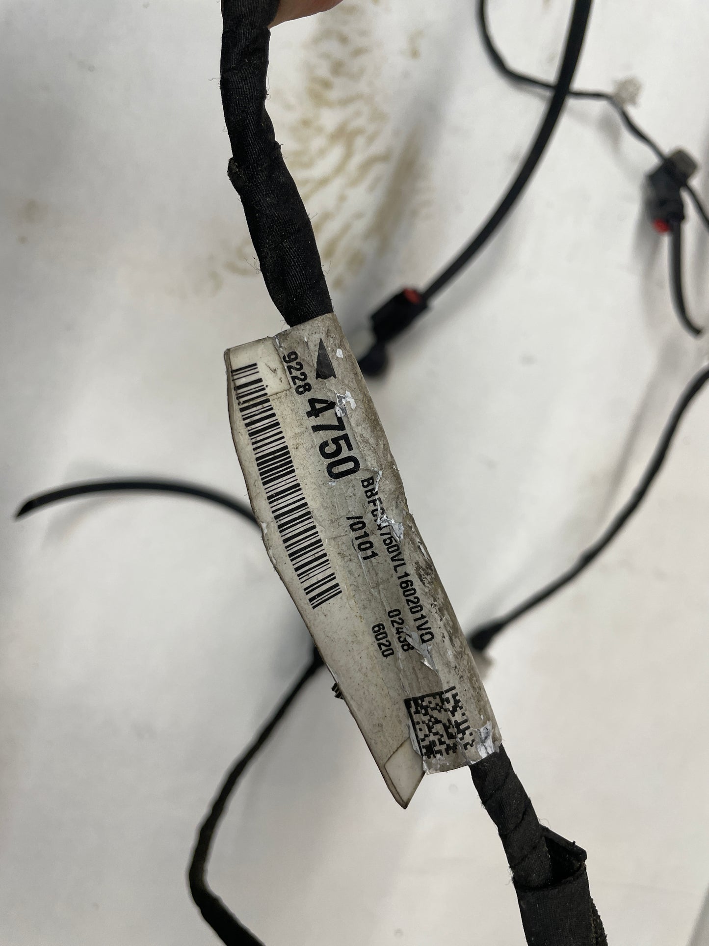 2016 Chevy SS Sedan Front Bumper Fog Lamp Light Wire Wiring Harness OEM - Day's Parts Yard