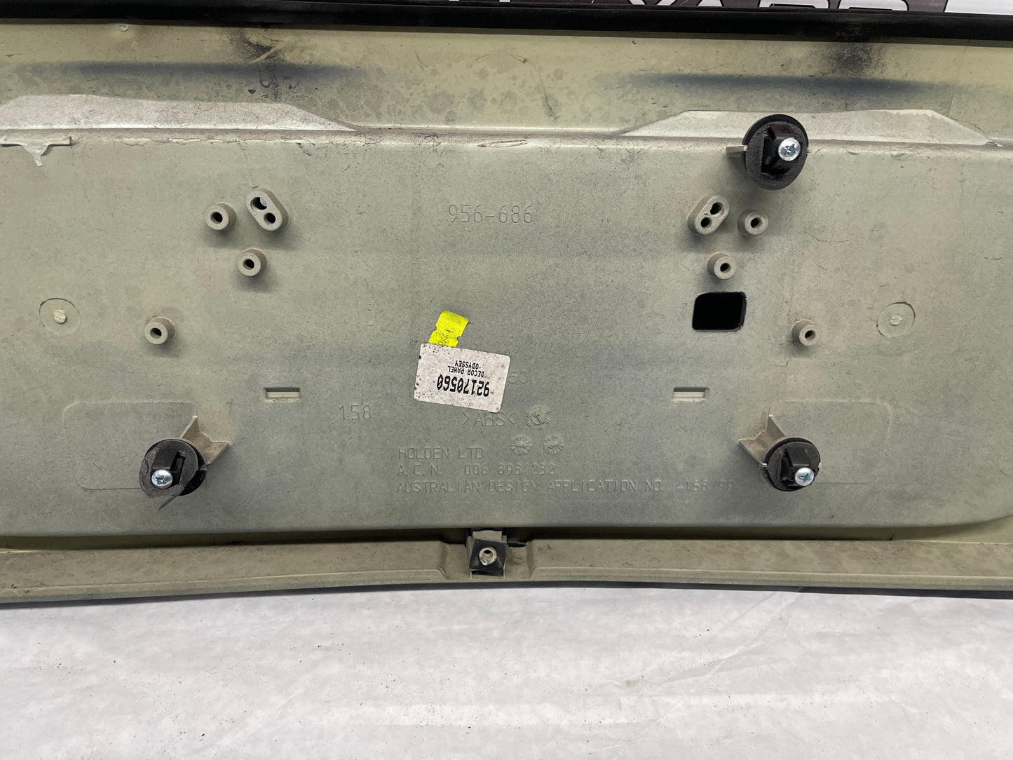 2005 Pontiac GTO Trunk Deck Lid Filler Insert Panel OEM - Day's Parts Yard