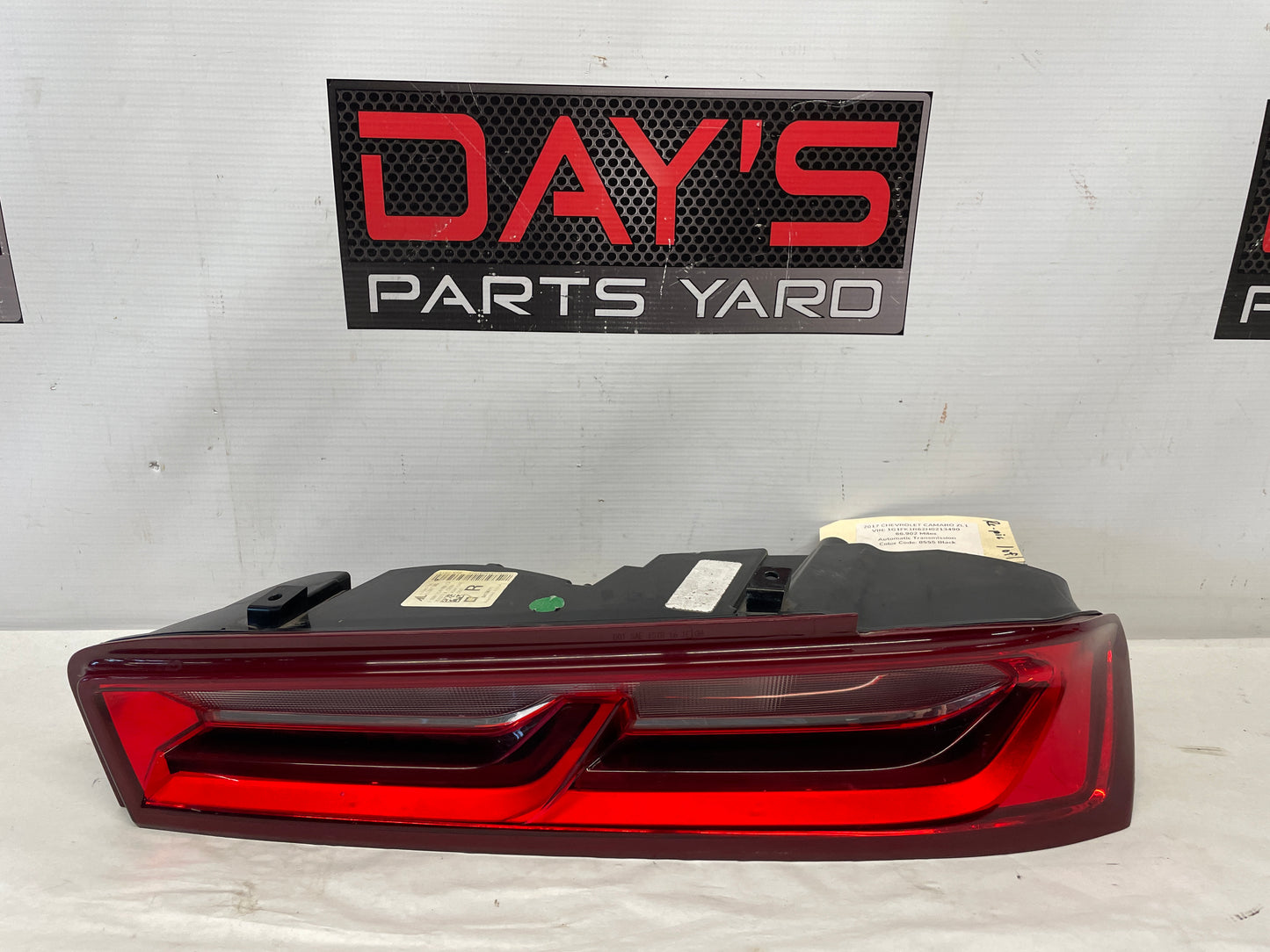 2017 Chevy Camaro ZL1 RH Passenger Tail Lights Taillight OEM - Day's Parts Yard