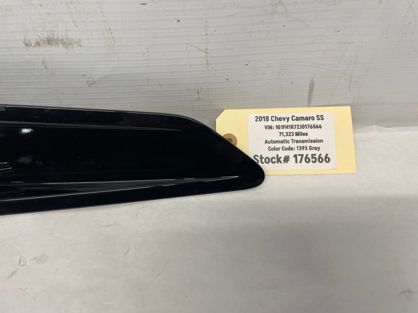 2018 Chevy Camaro SS RH Passenger Hood Vent Scoop OEM - Day's Parts Yard