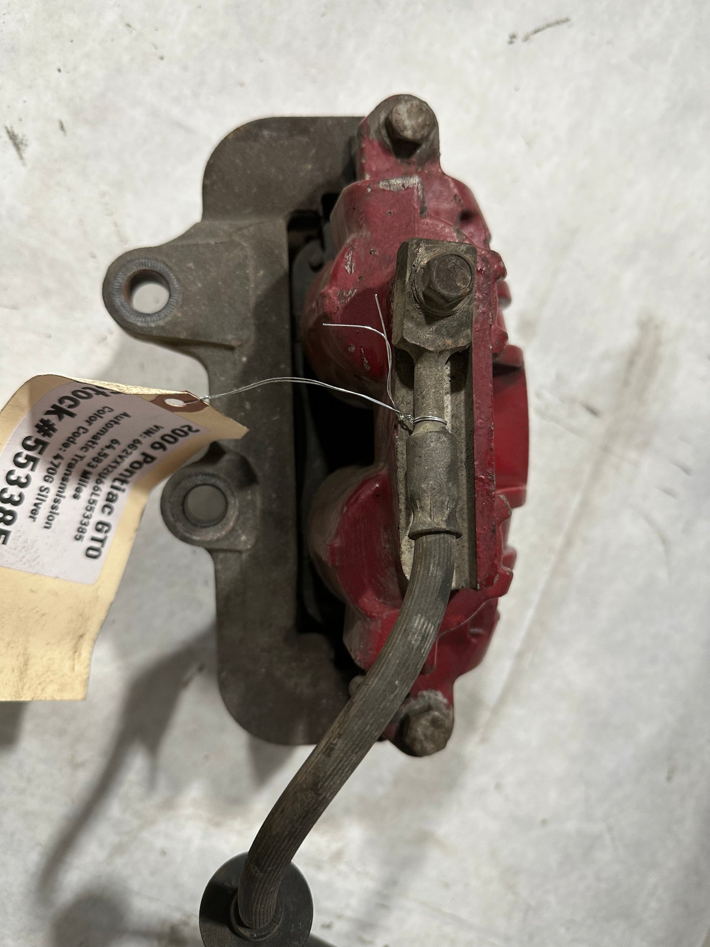 2006 Pontiac GTO Front PBR Brake Calipers OEM - Day's Parts Yard