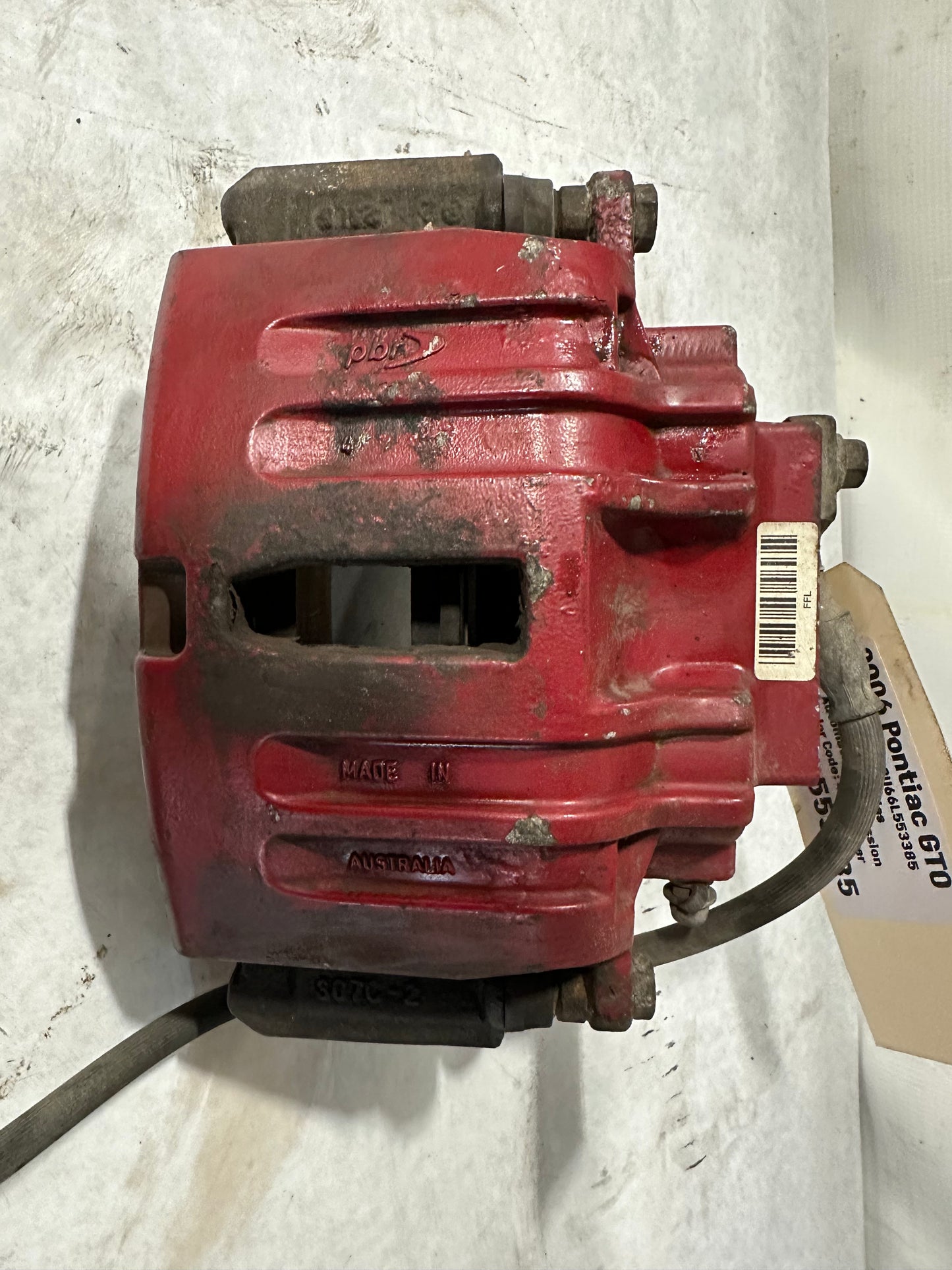2006 Pontiac GTO Front PBR Brake Calipers OEM - Day's Parts Yard