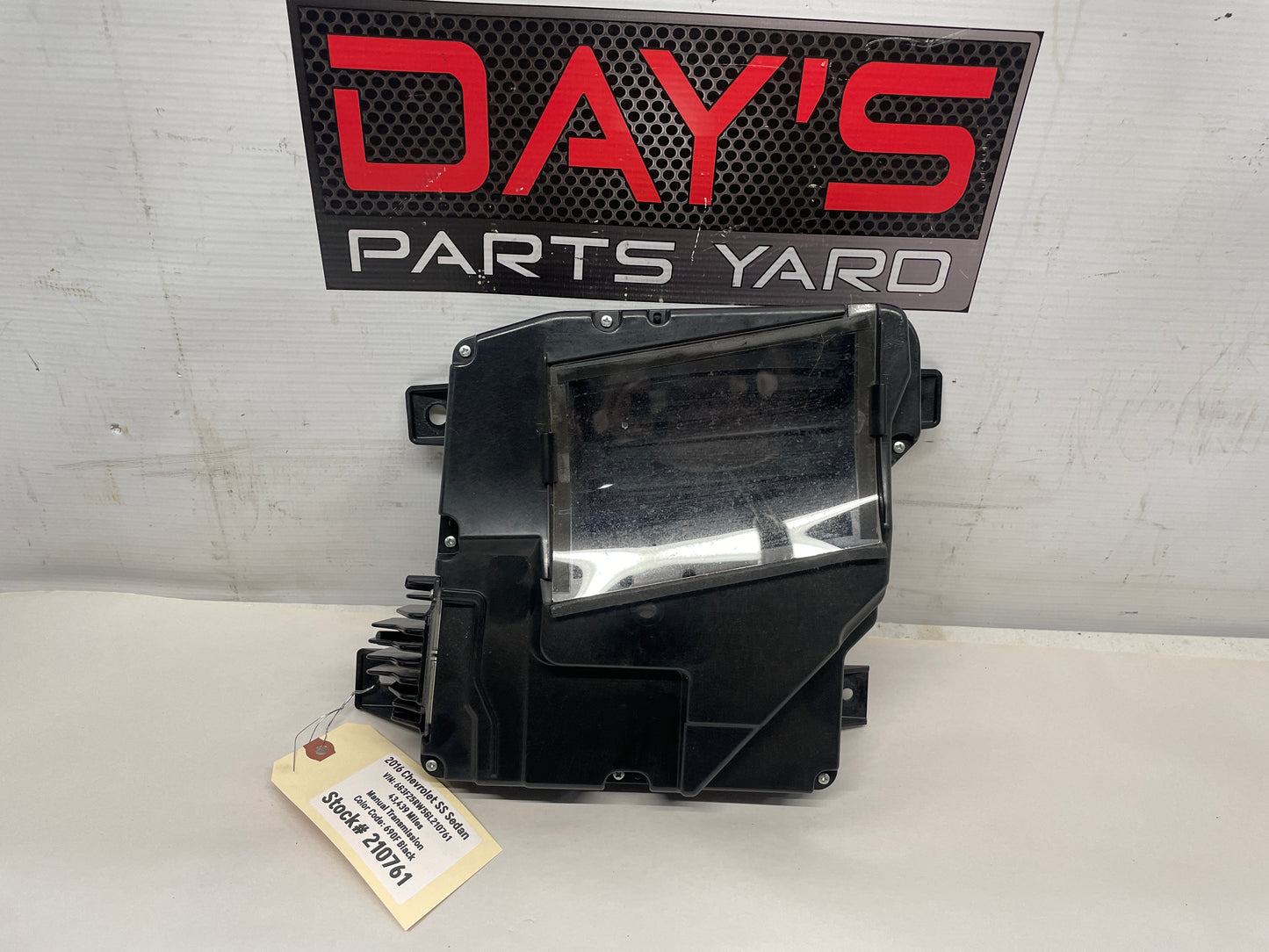 2016 Chevy SS Sedan Heads Up Display HUD OEM - Day's Parts Yard