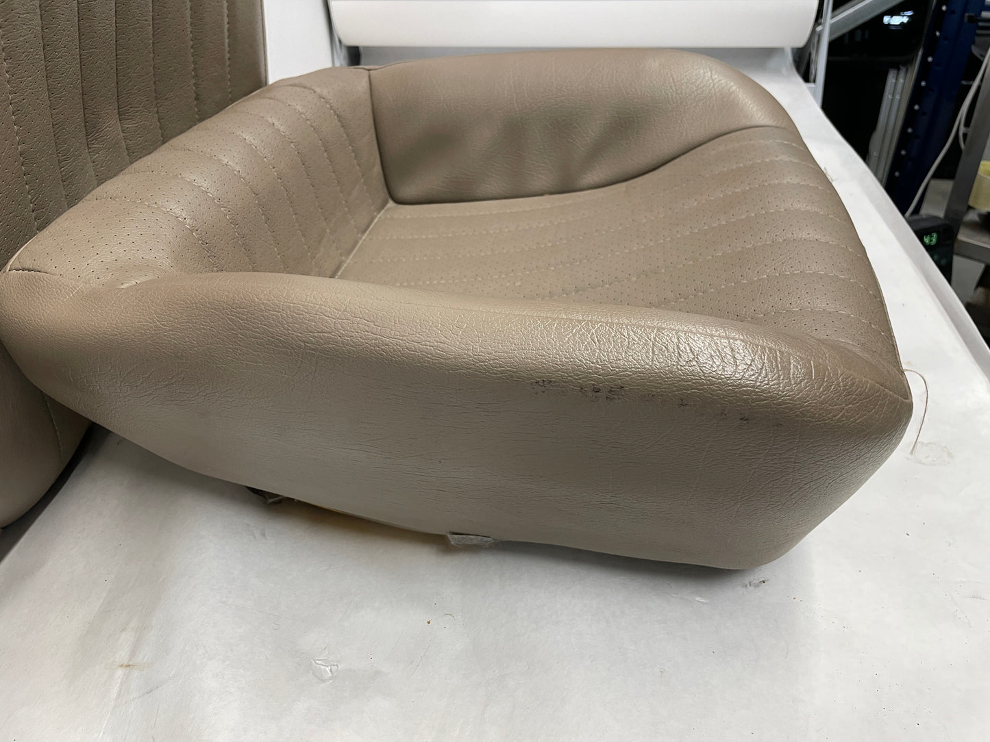 2002 Chevy Camaro Z28 Rear Seats Tan Brown Leather OEM - Day's Parts Yard