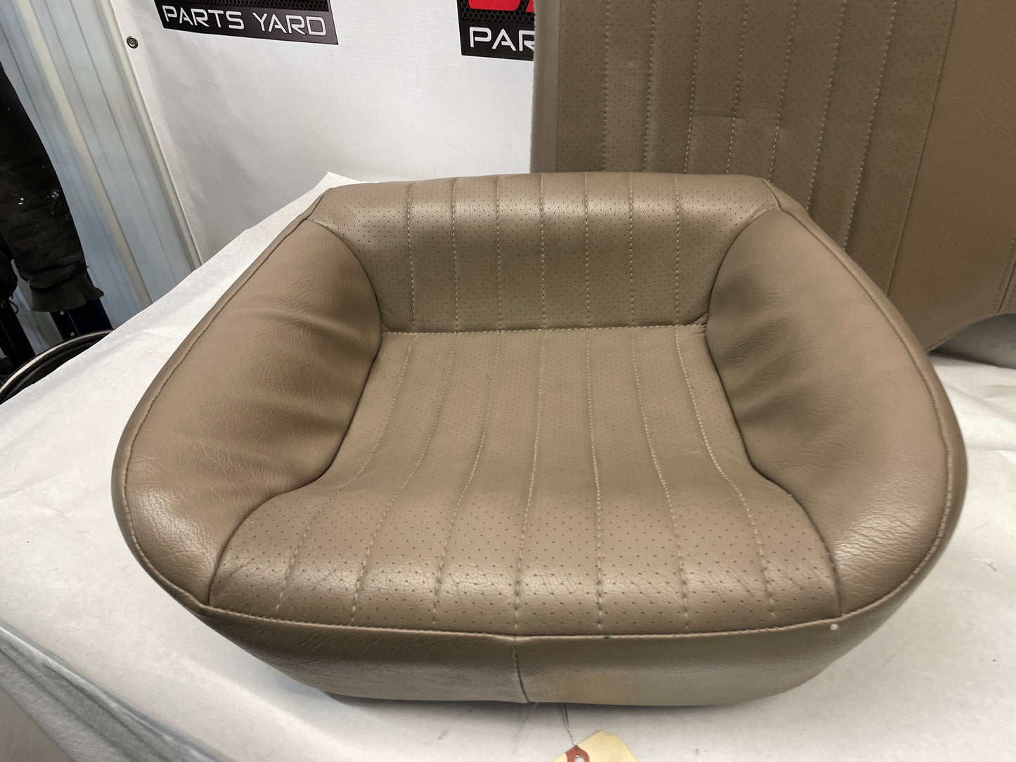 2002 Chevy Camaro Z28 Rear Seats Tan Brown Leather OEM - Day's Parts Yard