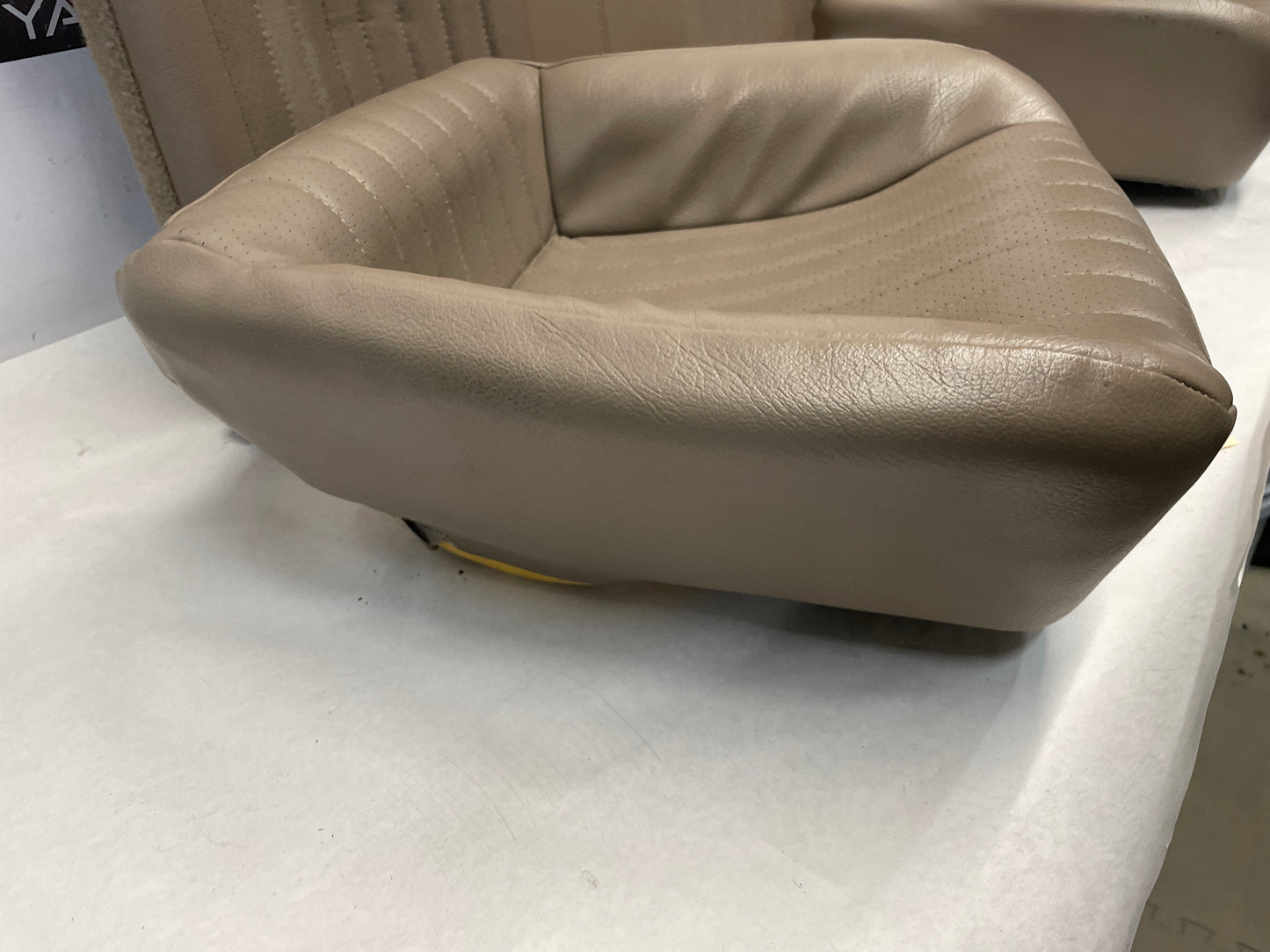 2002 Chevy Camaro Z28 Rear Seats Tan Brown Leather OEM - Day's Parts Yard
