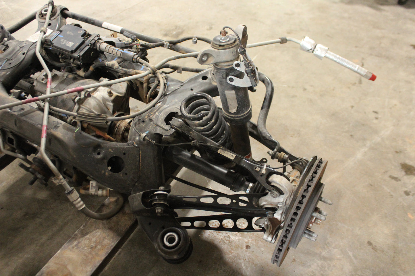 2018 Chevy Camaro SS 1LE Complete Rear Cradle K Member Sub Frame Assembly 3.73 LSD OEM - Day's Parts Yard