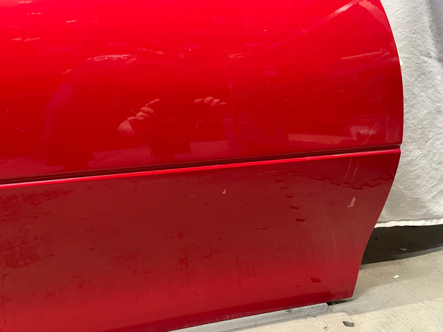 2002 Chevy Camaro Z28 RH Passenger Exterior Door Red OEM - Day's Parts Yard