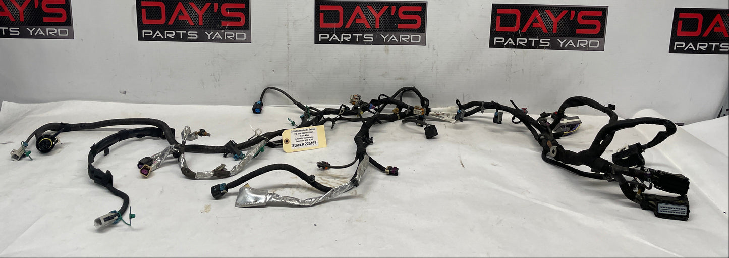 2016 Chevy SS Sedan Engine Motor Automatic Transmission Wire Wiring Harness OEM - Day's Parts Yard