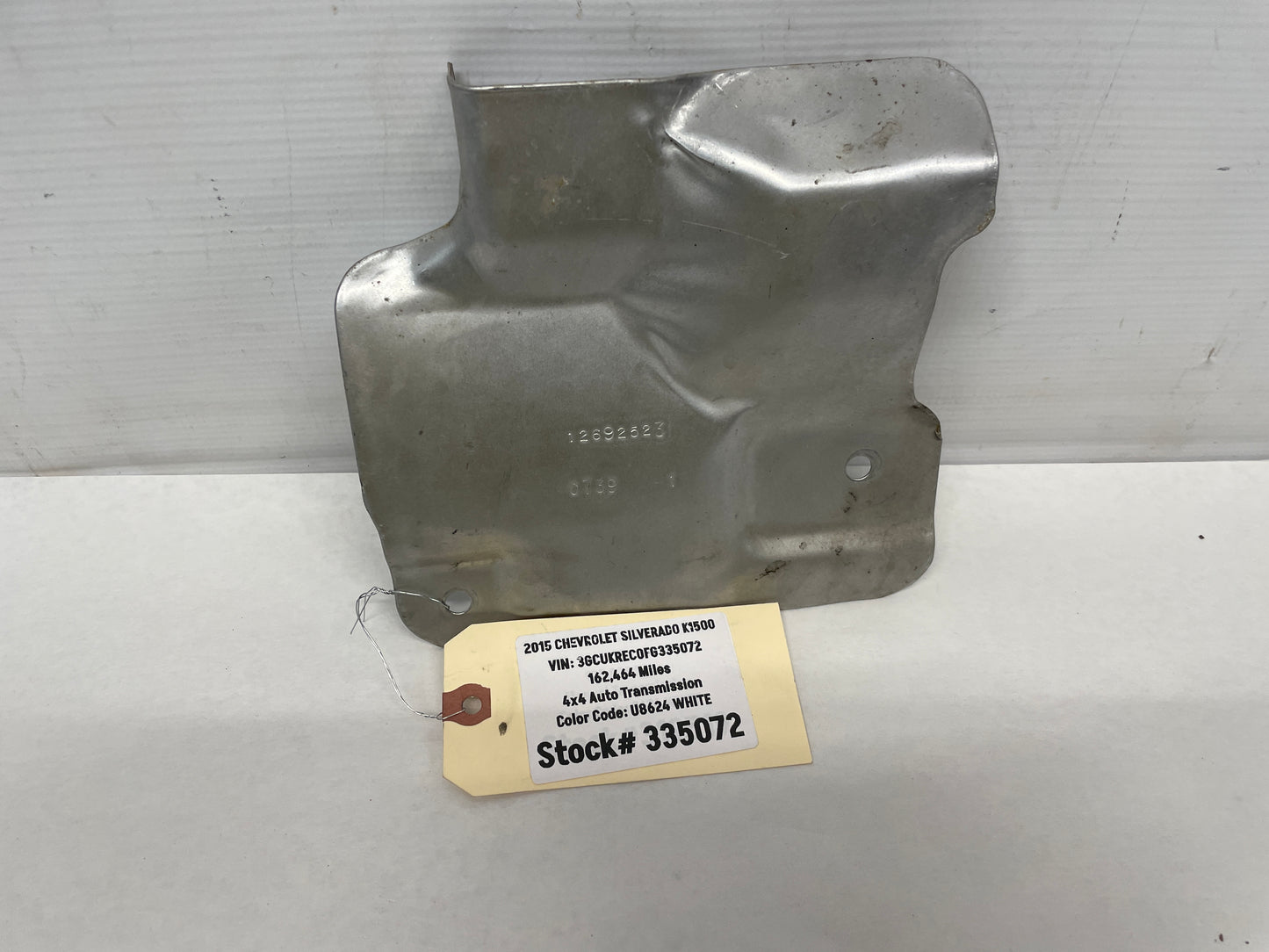2015 Chevy Silverado K1500 Starter Heat Shield OEM - Day's Parts Yard