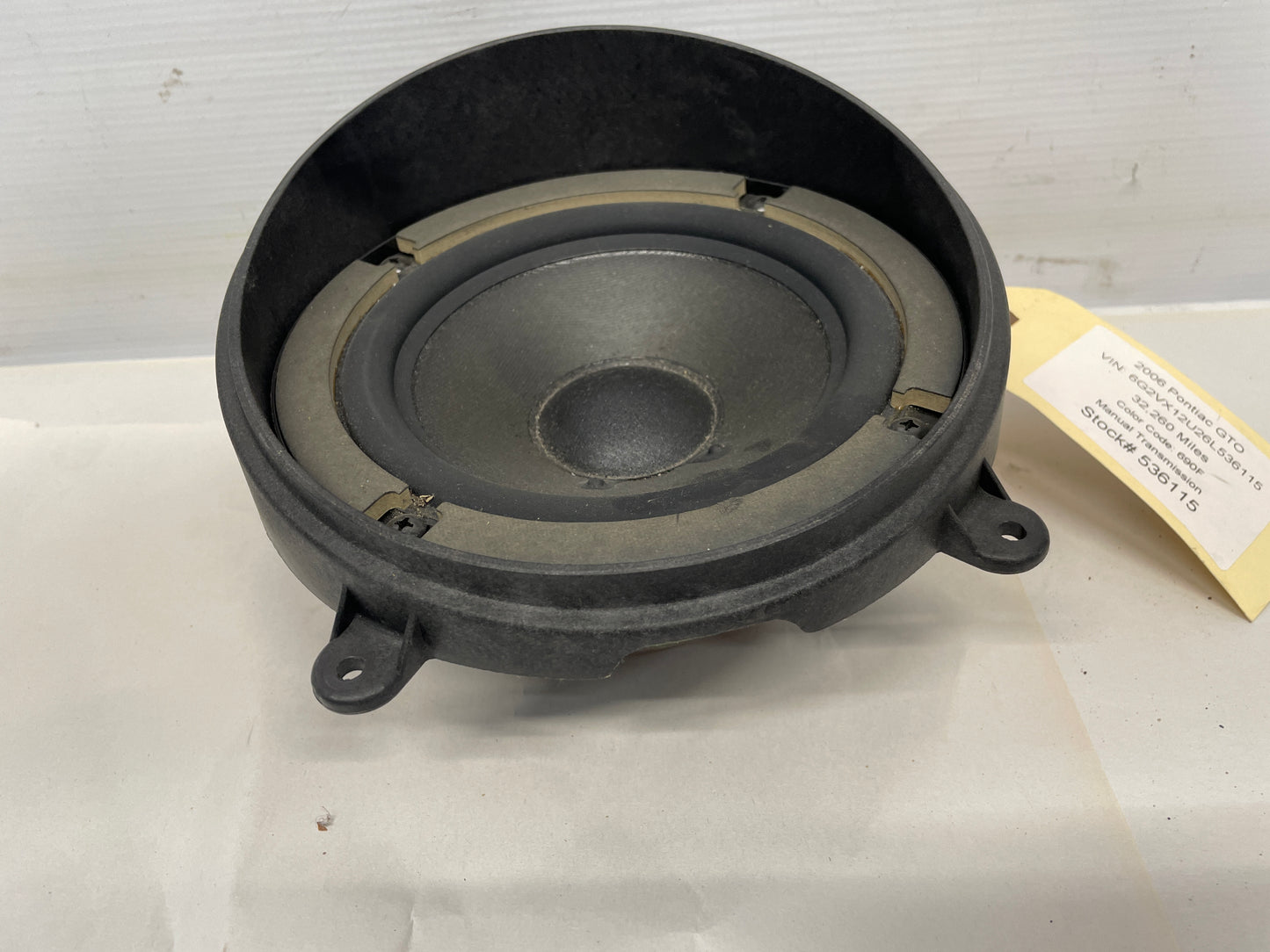 2006 Pontiac GTO Rear Deck Speaker OEM - Day's Parts Yard