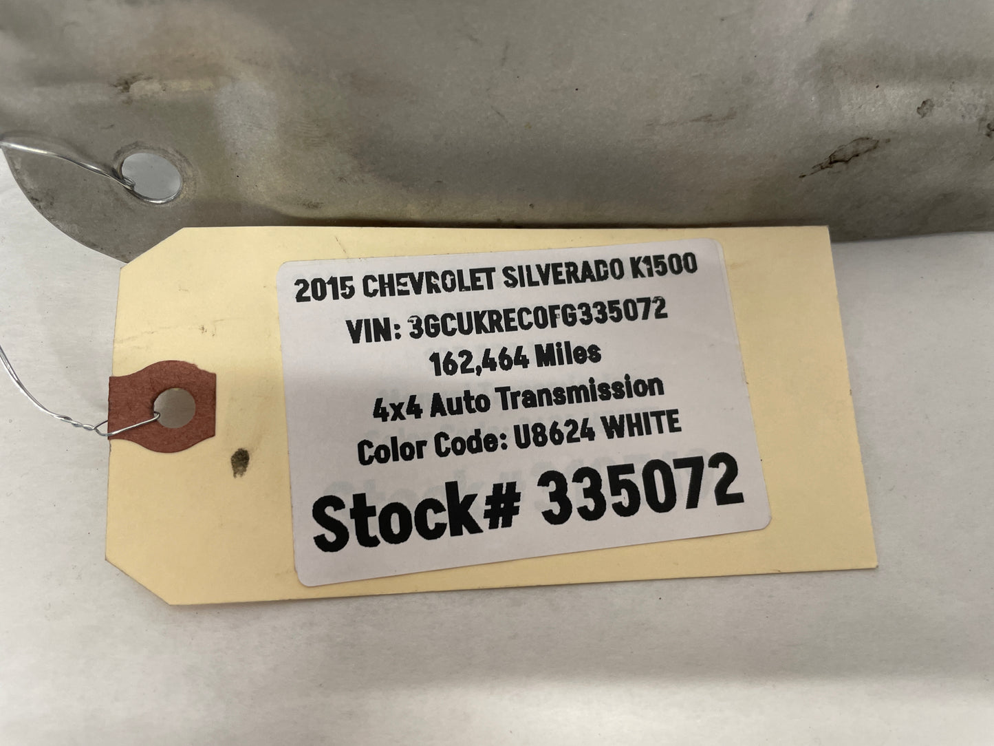 2015 Chevy Silverado K1500 Starter Heat Shield OEM - Day's Parts Yard