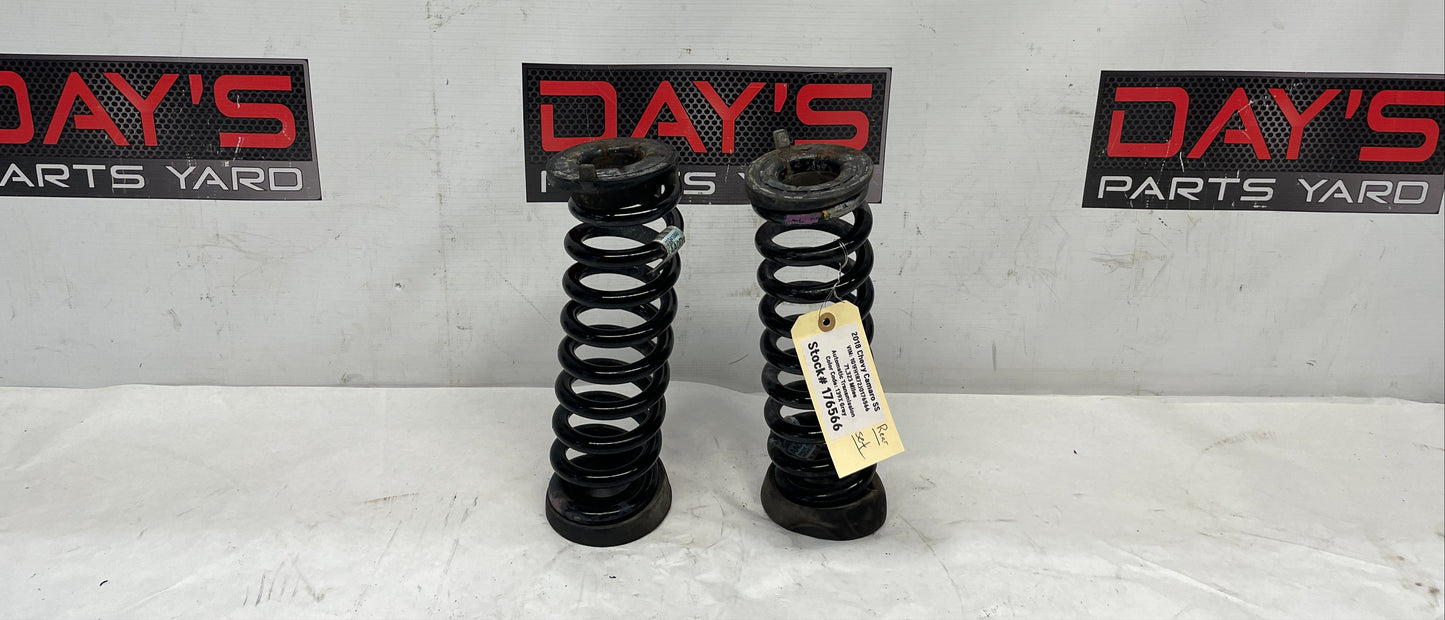 2018 Chevy Camaro SS Rear Coil Springs OEM - Day's Parts Yard