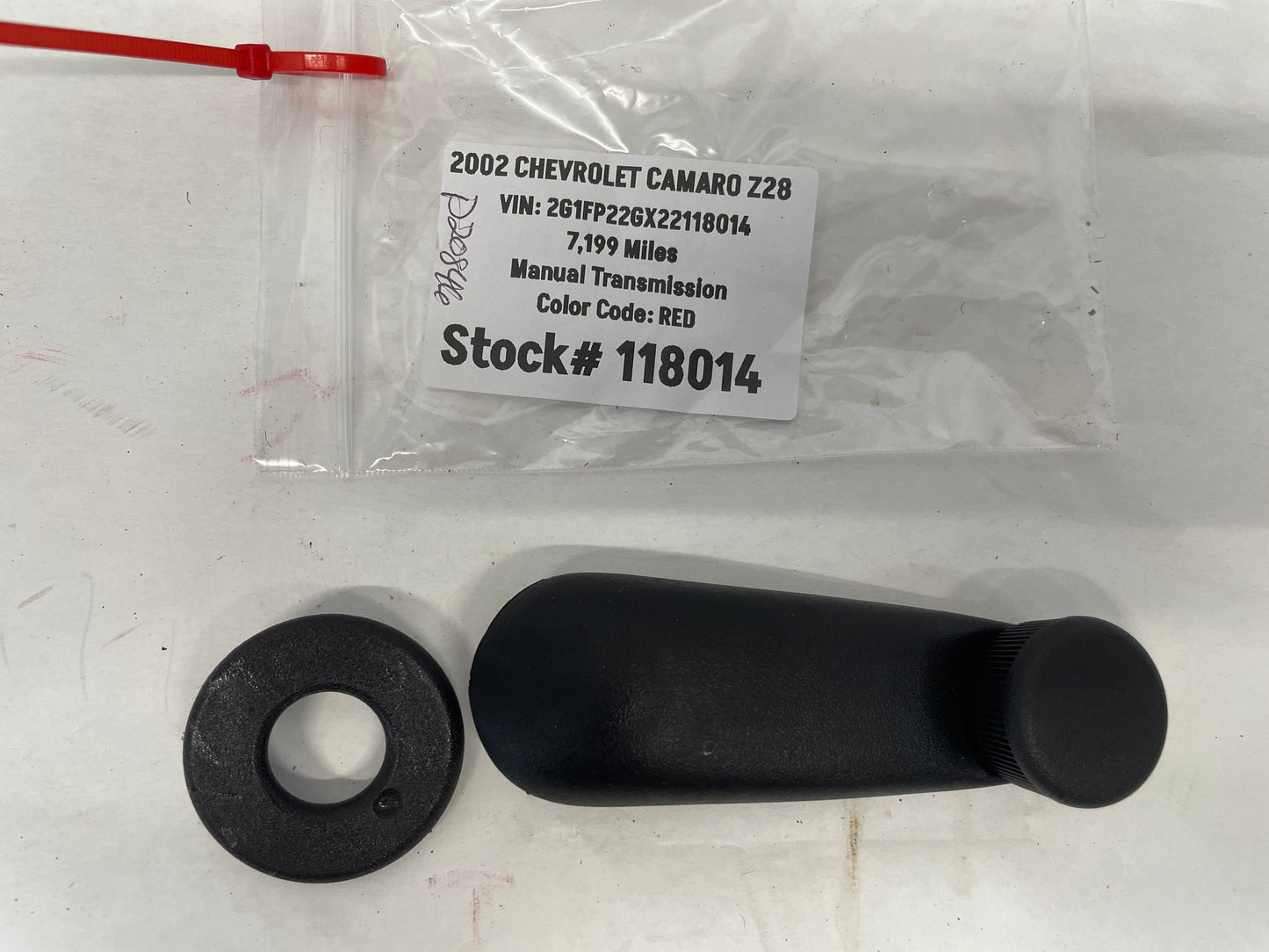2002 Chevy Camaro Z28 RH Passenger Manual Window Crank Handle OEM - Day's Parts Yard