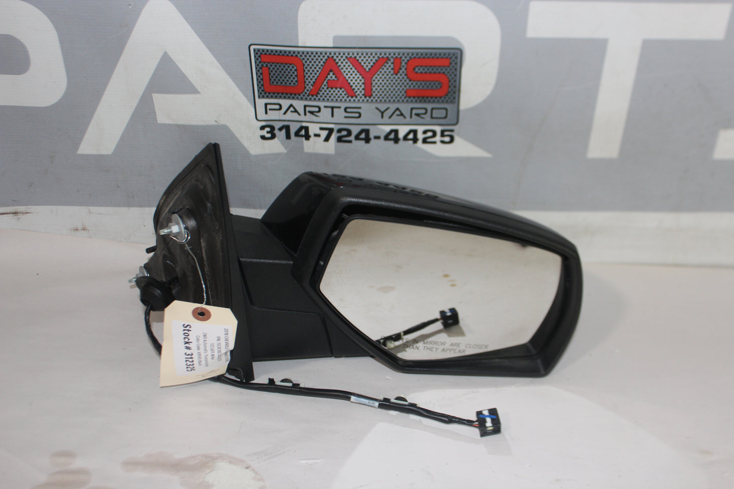 2018 Chevy Silverado C1500 RH Passenger Power Mirror OEM - Day's Parts Yard