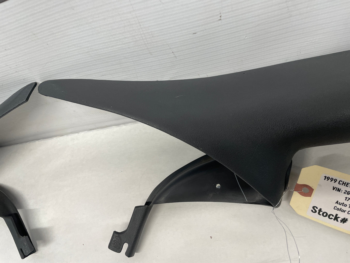 1999 Chevy Camaro Z28 RH & LH Interior A Pillar Windshield Trim OEM Graphite - Day's Parts Yard