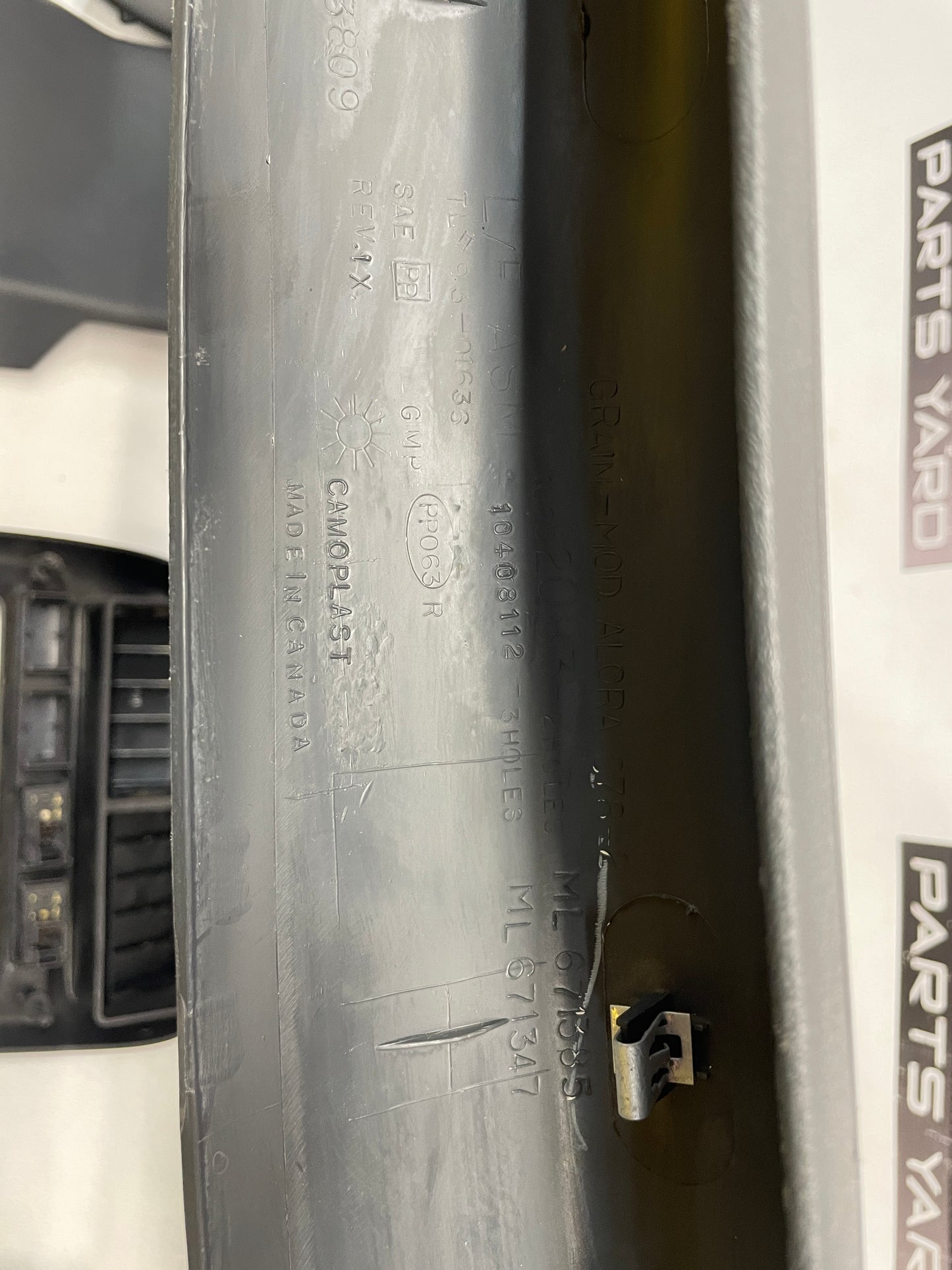 1999 Chevy Camaro Z28 RH & LH Interior A Pillar Windshield Trim OEM Graphite - Day's Parts Yard