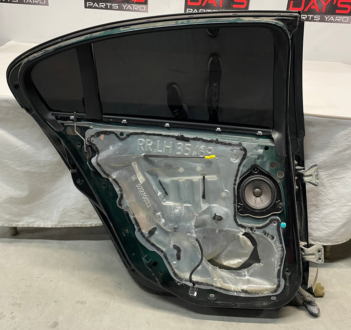 2015 Chevy SS Sedan Rear LH Driver Exterior Door OEM - Day's Parts Yard