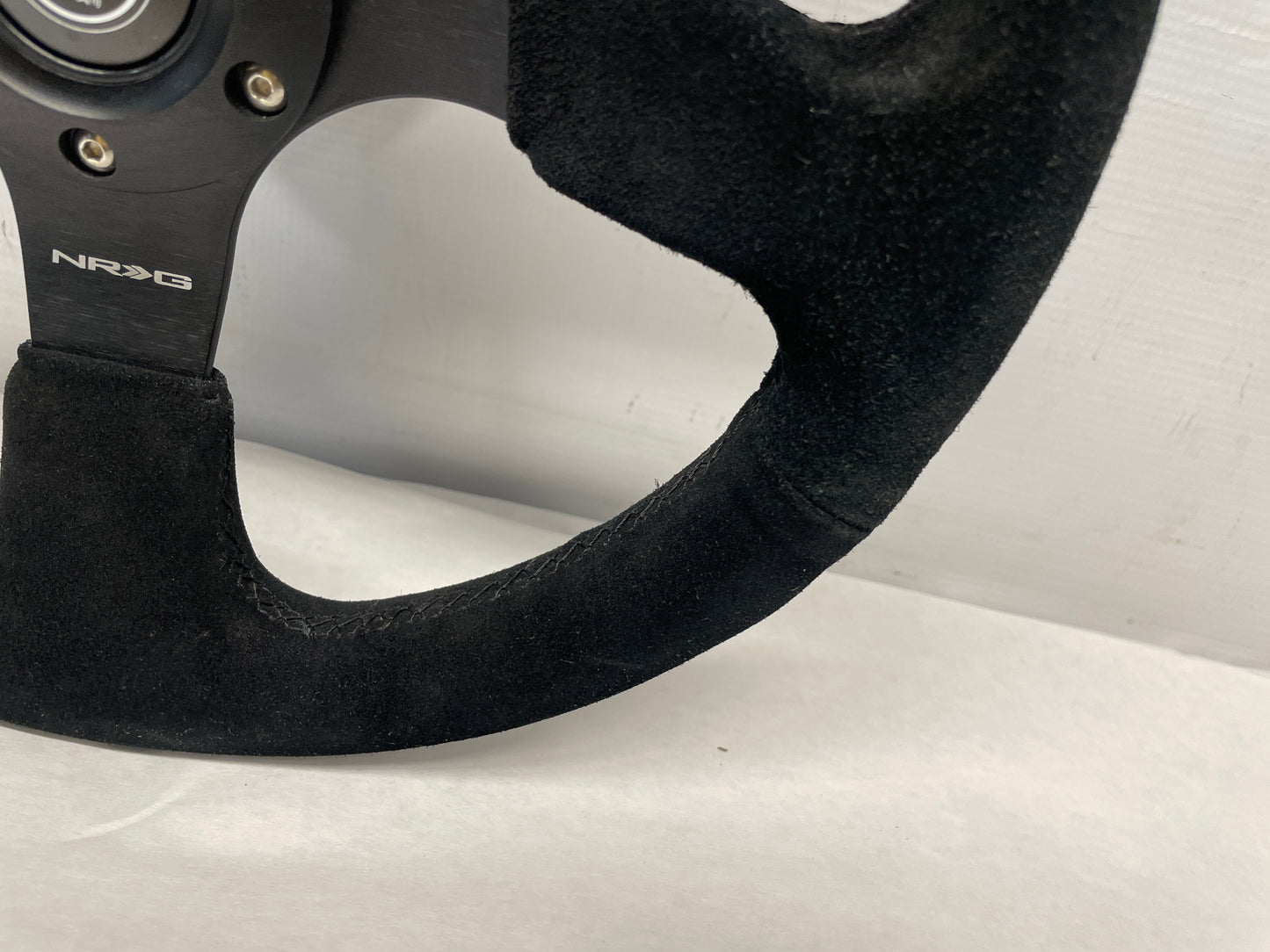1999 Chevy Camaro Z28 NRG Innovations Race Series Steering Wheel Black Suede - Day's Parts Yard