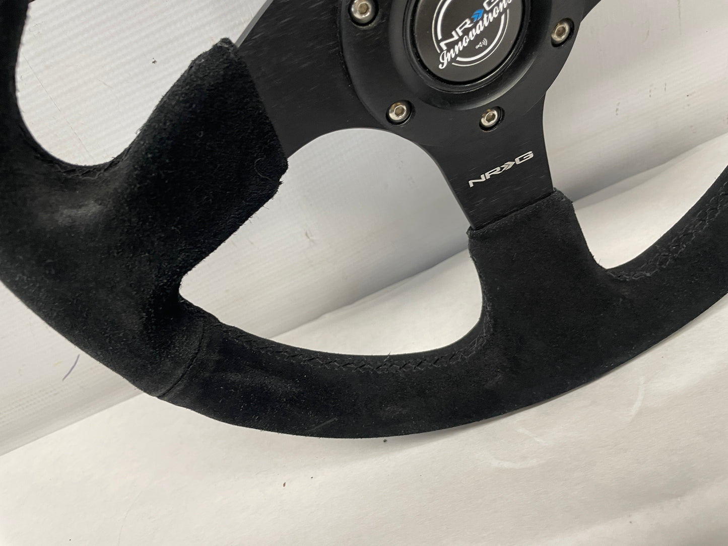 1999 Chevy Camaro Z28 NRG Innovations Race Series Steering Wheel Black Suede - Day's Parts Yard