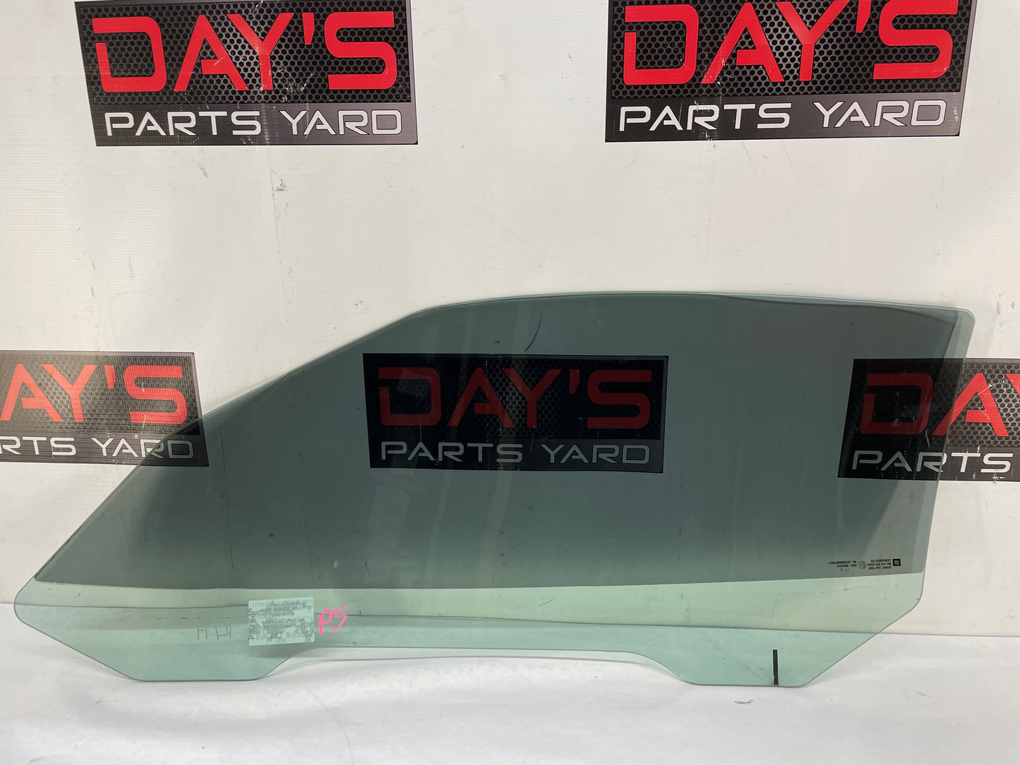 2008 Chevy C6 Corvette RH Passenger Front Door Window Glass OEM