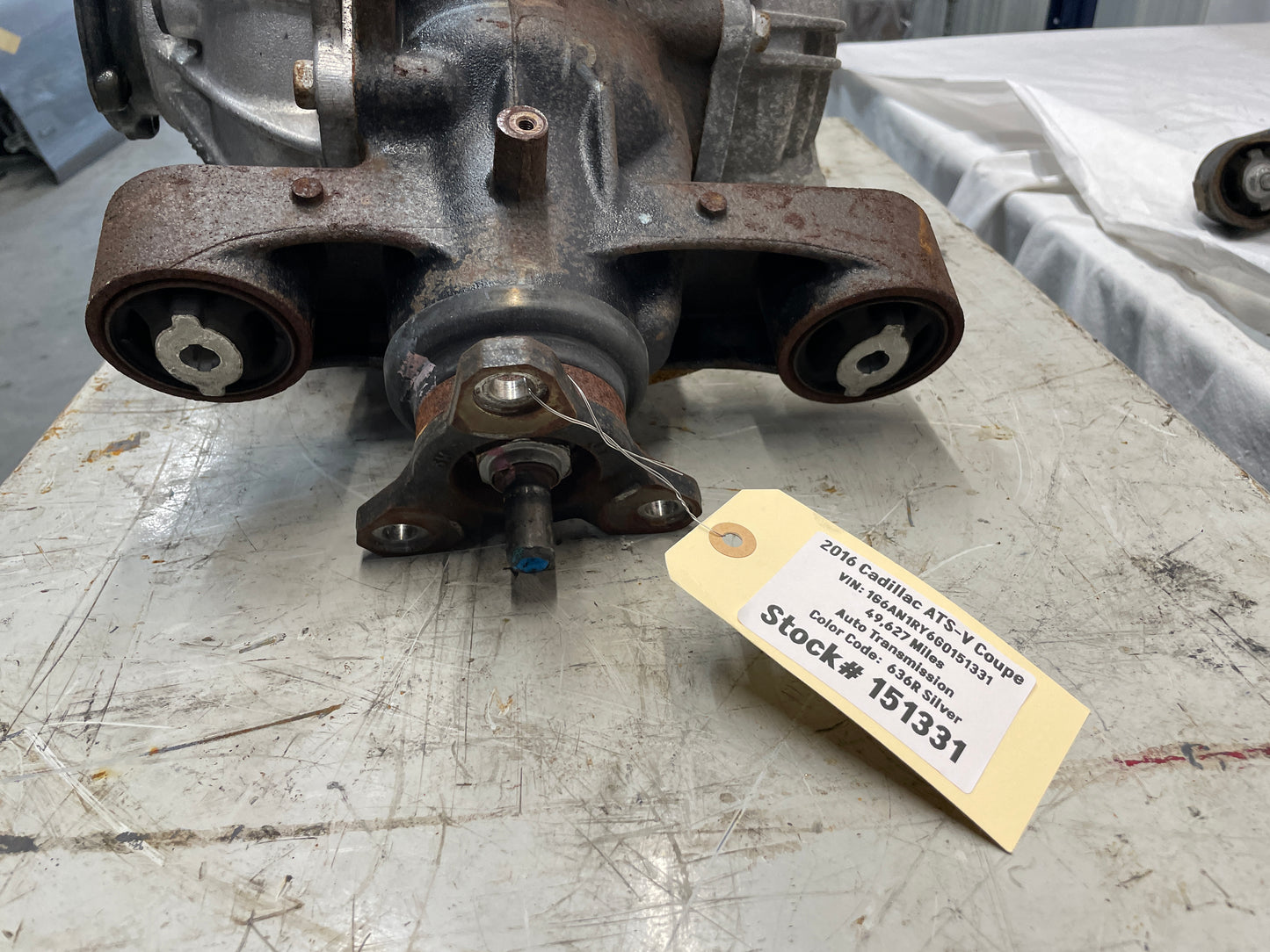 2016 Cadillac ATS-V Coupe 2.85 ELSD Rear End Carrier Rearend Differential OEM - Day's Parts Yard