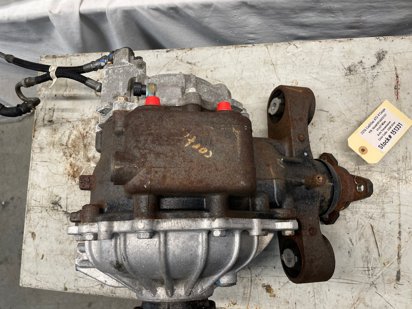2016 Cadillac ATS-V Coupe 2.85 ELSD Rear End Carrier Rearend Differential OEM - Day's Parts Yard
