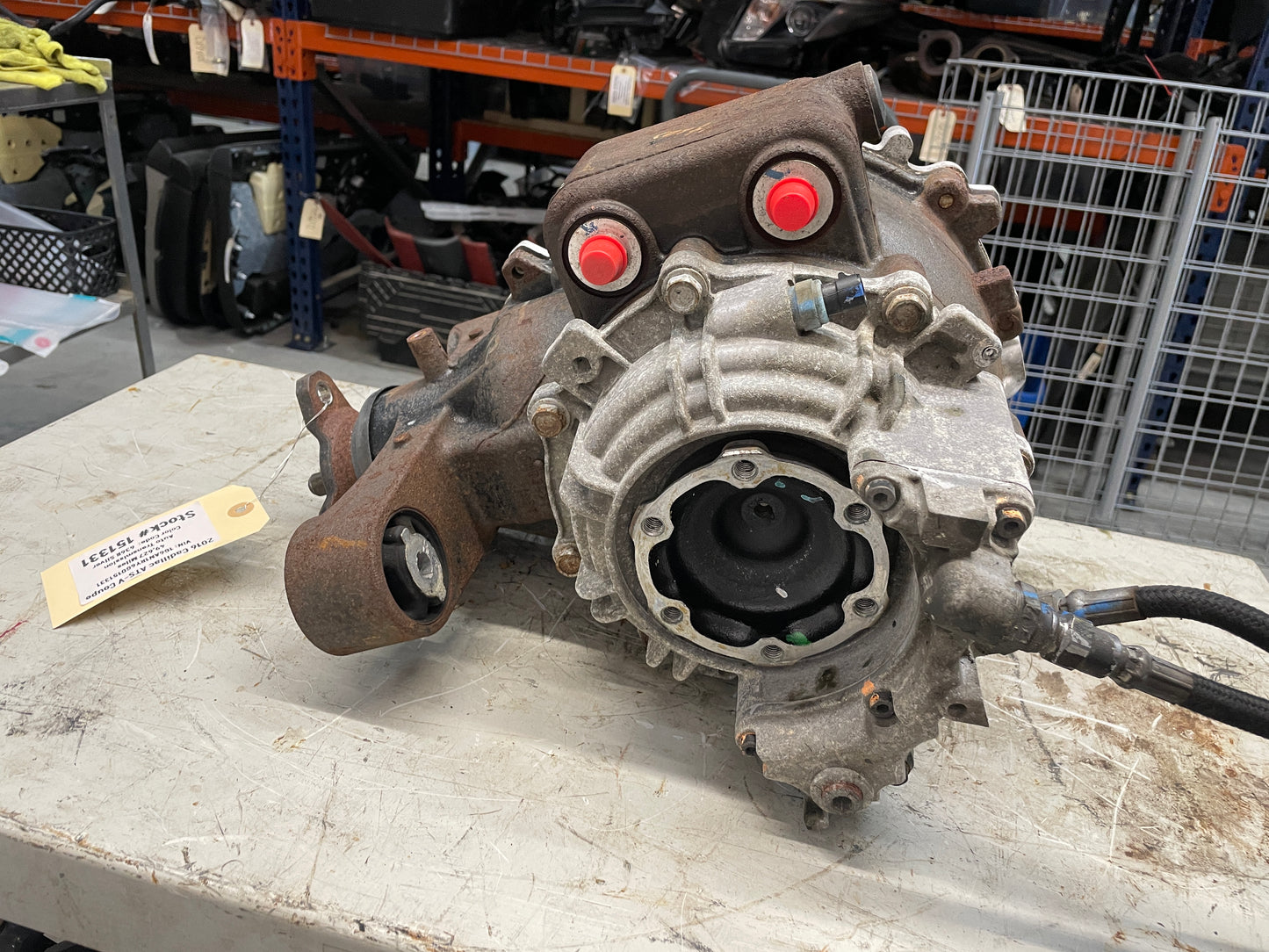 2016 Cadillac ATS-V Coupe 2.85 ELSD Rear End Carrier Rearend Differential OEM - Day's Parts Yard